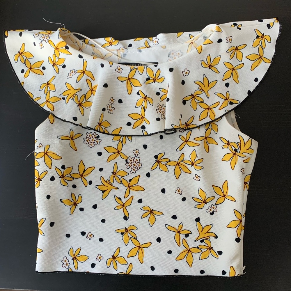 XS Zara Floral Blouse
